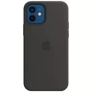 Kryt Apple iPhone 12 | 12 Pro Silicone Case with MagSafe - Black MHL73ZM/A