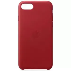 Kryt Apple iPhone SE/8/7 Leather Case - RED (MXYL2ZM/A)