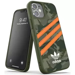 Kryt Adidas OR Moulded Case PU FW20 for iPhone 12 mini camo patteren/signal orange (42250)