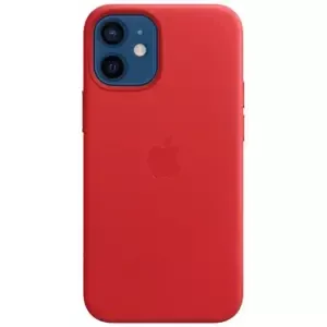 Kryt Apple iPhone 12 mini Leather Case with MagSafe - RED (MHK73ZM/A)