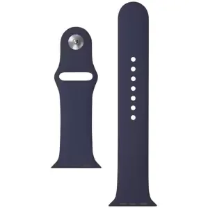 XQISIT Silicone Strap for Apple Watch 38mm blue (38661)