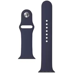 XQISIT Silicone Strap for Apple Watch 42mm blue (38665)