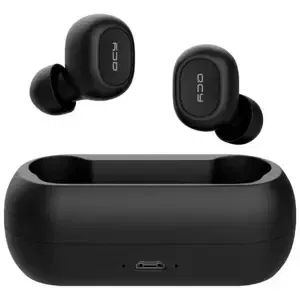 Sluchátka QCY T1C TWS Wireless bluetooth 5.0 earphones (black)