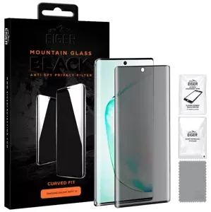 Ochranné sklo Eiger Mountain BLACK Curved Anti Spy Privacy Glass Screen Protector for Samsung Galaxy Note 10 (EGMSP00138)