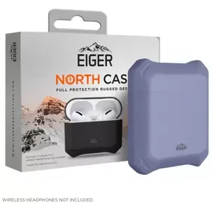 Pouzdro Eiger North AirPods Protective case for Apple AirPods 1 & 2 in Parma Violet