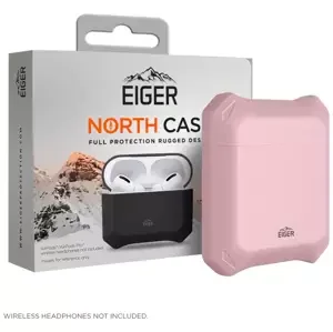 Pouzdro Eiger North AirPods Protective case for Apple AirPods 1 & 2 in Sunset Pink (5055821755757)