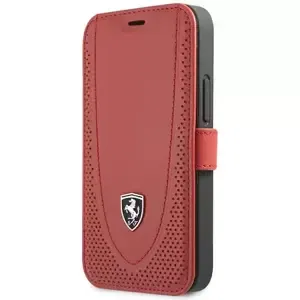 Kryt Ferrari FEOGOFLBKP12SRE iPhone 12 mini 5,4" red book Off Track Perforated (FEOGOFLBKP12SRE)