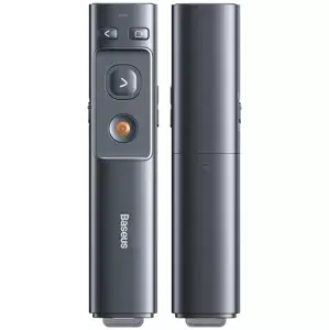 Baseus Orange Dot Multifunctionale remote control for presentation, with a laser pointer - gray