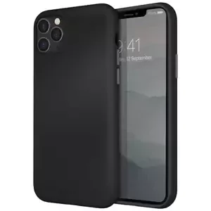 Kryt UNIQ Lino Hue iPhone 11 Pro Max ink black (UNIQ-IP6.5HYB(2019)-LINOHBLK)