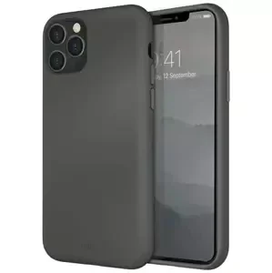 Kryt UNIQ  Lino Hue iPhone 11 Pro moss grey (UNIQ-IP5.8HYB(2019)-LINOHGRY)
