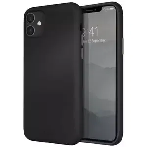 Kryt UNIQ Lino Hue iPhone 11 ink black (UNIQ-IP6.1HYB(2019)-LINOHBLK)