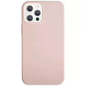 Kryt UNIQ Lino Hue iPhone 12 Pro Max 6,7" blush pink Antimicrobial (UNIQ-IP6.7HYB(2020)-LINOHPNK)