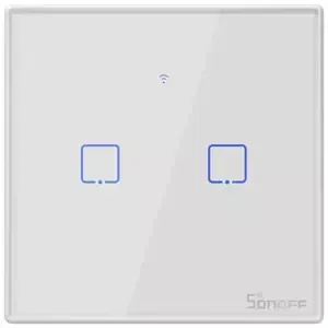 Smart Switch WiFi + RF 433 Sonoff T2 EU TX (2-channel)