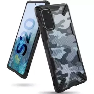 Kryt RINGKE FUSION X GALAXY S20 CAMO BLACK (8809688897573)