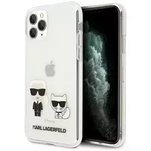 Kryt Karl Lagerfeld KLHCN58CKTR iPhone 11 Pro hardcase Transparent Karl & Choupette (KLHCN58CKTR)