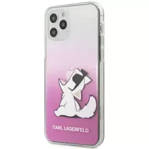 Kryt Karl Lagerfeld KLHCP12LCFNRCPI iPhone 12 Pro Max 6,7" pink hardcase Choupette Fun (KLHCP12LCFNRCPI)