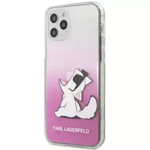 Kryt Karl Lagerfeld KLHCP12MCFNRCPI iPhone 12/12 Pro 6,1" pink hardcase Choupette Fun (KLHCP12MCFNRCPI)