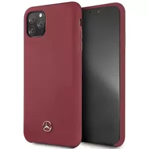 Kryt Mercedes MEHCN65SILRE iPhone 11 Pro Max hard case czerwony/red Silicone Line (MEHCN65SILRE)