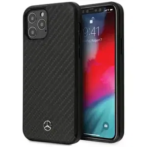 Kryt Mercedes MEHCP12SRCABK iPhone 12 mini 5,4" black carbon hardcase Dynamic Line (MEHCP12SRCABK)