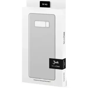 Kryt 3MK Case NC Sam Note 8  white, Natural Case