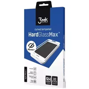 Ochranné sklo 3MK Glass Max Privacy iPhone 6/6S black, FullScreen Glass Privacy