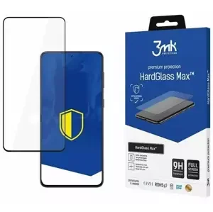 Ochranné sklo 3MK HardGlass Max FP Samsung G991 S21 black, FullScreen Glass