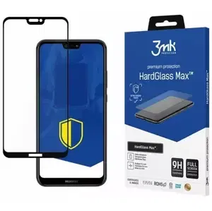 Ochranné sklo 3MK Huawei P20 Lite Black - 3mk HardGlass Max