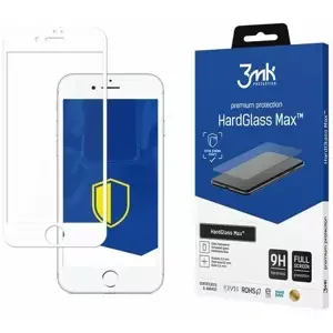 Ochranné sklo 3MK Apple iPhone 7 White - 3mk HardGlass Max