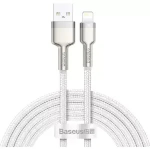 Kabel Baseus USB cable for Lightning Cafule, 2.4A, 2m (white) (6953156202290)