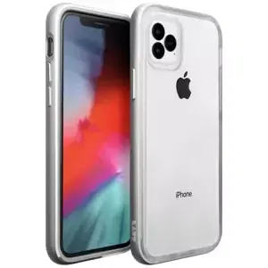 Kryt LAUT  Exoframe – kryt na iPhone 11 Pro Max, stříbrný