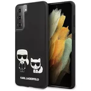 Kryt Karl Lagerfeld KLHCS21MPCUSKCBK S21+ G996 black hardcase Ikonik Karl & Choupette (KLHCS21MPCUSKCBK)