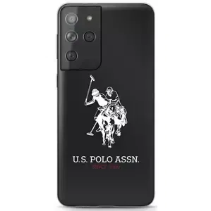 Kryt US Polo USHCS21LTPUHRBK S21 Ultra G998 black Shiny Big Logo (USHCS21LTPUHRBK)