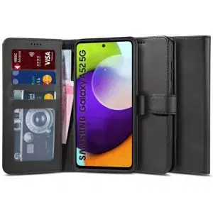 Kryt TECH-PROTECT WALLET ”2” GALAXY A52 LTE/5G BLACK (6216990210013)