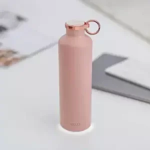 Doplňkové příslušenství Equa Smart – chytrá nerezová lahev, víčko s mramorem, Pink Blush