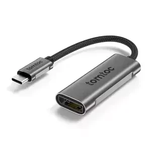 Redukce tomtoc adaptér – USB-C (Thundebolt 3) na DisplayPort 1.4, 4K@60/120Hz