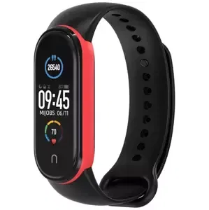 Řemínek TECH-PROTECT ICONBAND XIAOMI MI SMART BAND 5/6 BLACK/RED (6216990211331)