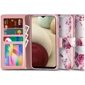 Pouzdro TECH-PROTECT WALLET GALAXY M12 FLORAL ROSE (6216990211010)