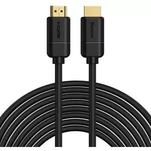 Kabel Baseus 2x HDMI 2.0 4K 30Hz Cable, 3D, HDR, 18Gbps, 8m (black)