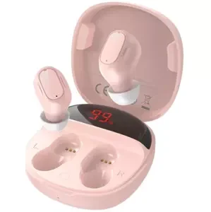 Sluchátka Baseus Encok wireless headphones WM01 Plus, Bluetooth 5.0 (pink)