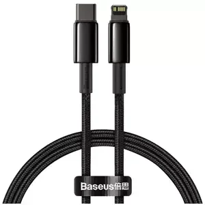 Kabel Baseus Tungsten Gold Cable Type-C to iP PD 20W 2m (black)