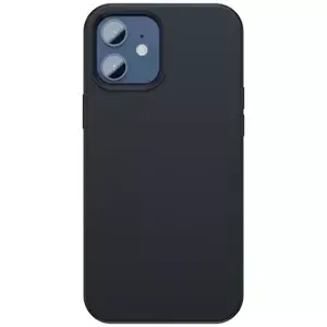 Kryt Baseus Liquid Silica Magnetic Case for iPhone 12 Pro Max (Black) (6953156201606)