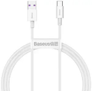 Kabel Baseus Superior Series Cable USB to USB-C, 66W, 1m (white) (6953156205505)