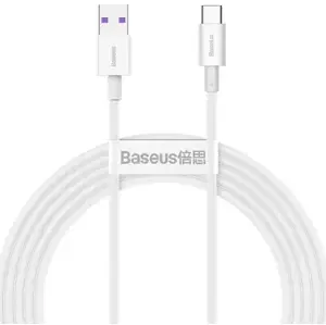 Kabel Baseus Superior Series Cable USB to USB-C, 66W, 2m (white) (6953156205529)