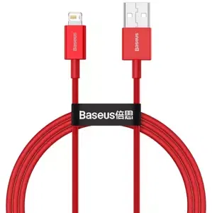 Kabel Baseus Superior Series Cable USB to iP 2.4A 1m (red)