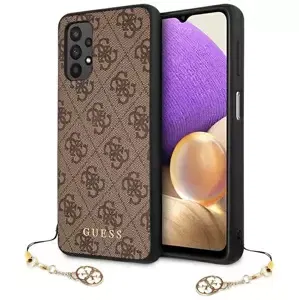 Kryt Guess GUHCA325GF4GBR A325 A32 LTE brown hard case 4G Charms Collection (GUHCA325GF4GBR)