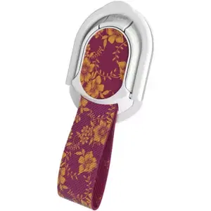 Držák Ghostek Loop Fuschia Floral Series phone grip and stand