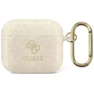 Guess GUA3UCG4GD AirPods 3 cover gold Glitter Collection (GUA3UCG4GD)