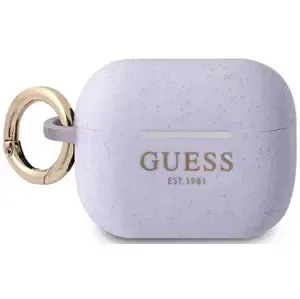 Guess GUAPSGGEU AirPods Pro cover purple Silicone Glitter (GUAPSGGEU)