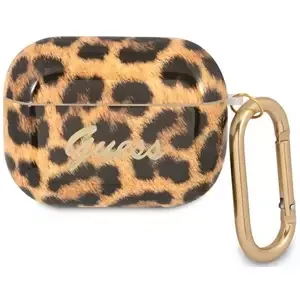 Guess GUAPUSLEO AirPods Pro cover gold Leopard Collection (GUAPUSLEO)