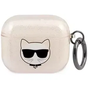 Karl Lagerfeld KLA3UCHGD AirPods 3 cover gold Glitter Choupette (KLA3UCHGD)